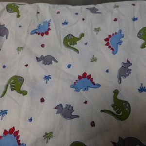 Pottery Barn Dinosaurs twin flat sheet 1…